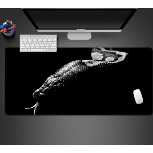 Super Selling Snake Mouse Pad High Quality Game Accessories Notebook Computer Keyboard Mouse Desk Mats To Gamer Christmas Gifts
