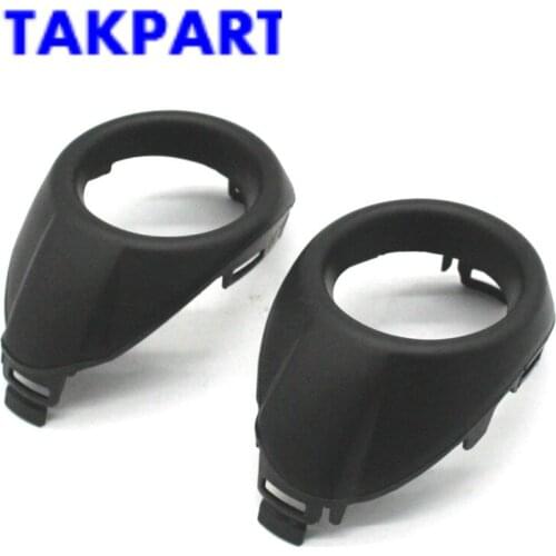 TAKPART FRONT FOG LIGHTS SURROUND LAMPS MASK FRAME RING COVER TRIM FOR FORD FOCUS 12-14
