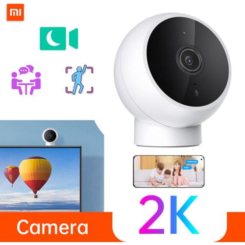 Xiaomi Home Security Camera 2K 3 Megapixel Night Vision Duplex Talking AI Human Detection Magnetic Dock Sticker Support-TF 32G