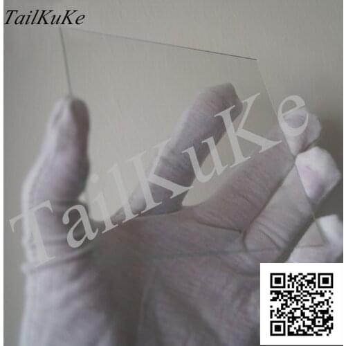 25pcs Laboratory Electronic Glass Substrate / Soda Lime Glass 100 X100x 1.1mm