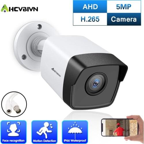 AHCVBIVN AHD Analog Super HD Surveillance Camera 5.0MP/1080P/720P Outdoor Waterproof Camera Apply To CCTV Camera System