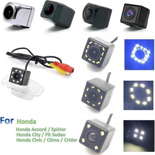 Wireless 2.4G CCD and LED Adjustable Angle Rear View Camera for Honda Accord Spirior Civic 9 Generation City