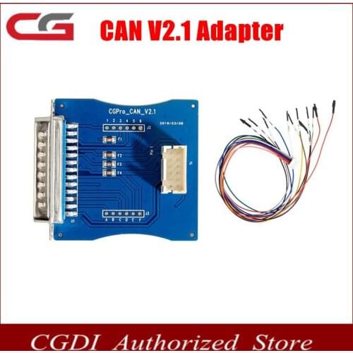 CAN V2.1 Adapter Computer Repair For BMW/MT60/MT80 CGPRO Can V2.1 Adapter for CG Pro 9S12 Key Programmer