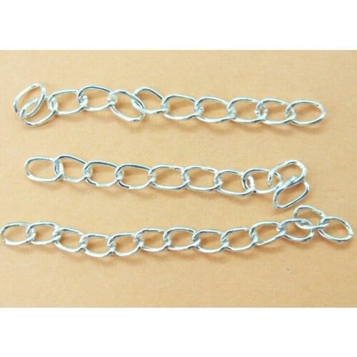 Wholesale 1000PCS 3X7cm long jewelry link chains Antique brass bronze Jewelry Findings Accessories Components