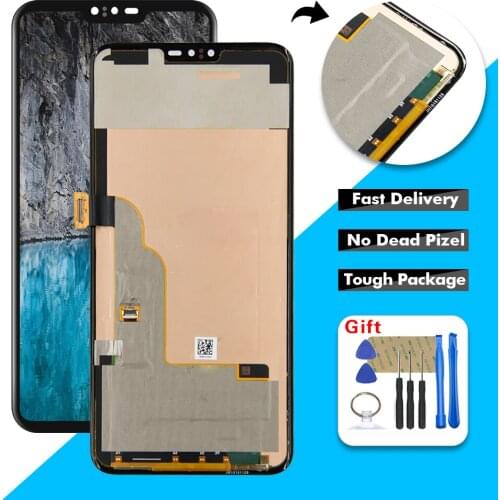 For LG V50S Thinq LM-V510N 5G / V50 ThinQ LCD Display Touch Screen Digitizer Glass Assembly + Frame