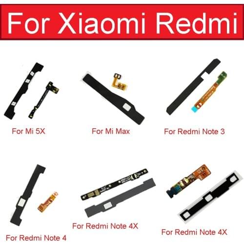 Light LED FPC Button Flex Cable For Xiaomi Redmi Note 3 4 4X Mi 5X Max 2 Light Proximity Sensor + Light Guide Paper Flex Ribbon