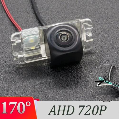 170 Degree AHD Reverse Rear View Camera For Ford Mondeo MK4 C-Max MK2 S-Max MK1 Galaxy MK3 Fiesta MK6 Kuga EcoSport Car Monitor