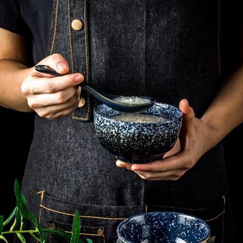 Ceramic bowl noodle bowl bowl set Tea Set Kiln Baked Single Cup Tea Bowl Teacup Large Tea Cup Master Cups Ceramic