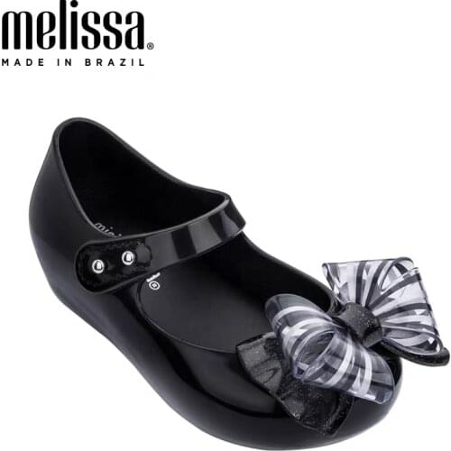 Mini Melissa Ultragirl Celebration Girl Jelly Shoes Sandals 2020 New Baby Shoes Soft Melissa Sandals For Kids Non-slip Princess