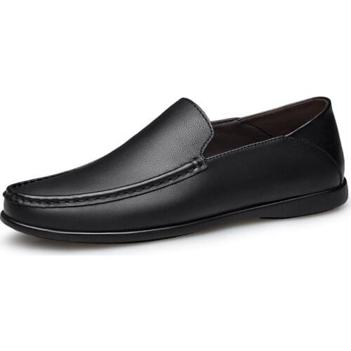 Men Casual Shoes Luxury Loafers Size 36-46 2021 Mens Summer Business Shoes Brand Comfortable Lightweight Leisure Walk Moccasins