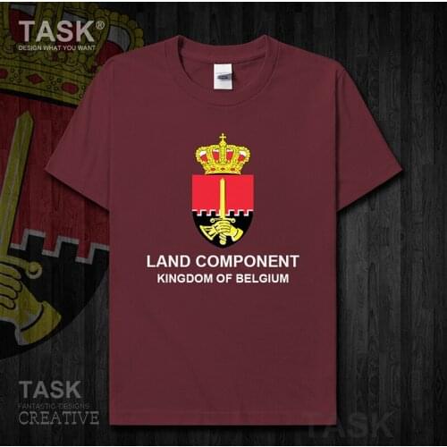 Army Belgium clothes country Army Tactical Military mens t shirt new Tops t-shirt Short sleeve sweatshirt summer Fashion 01