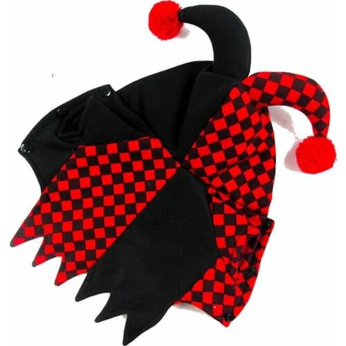 Pet Dog Cat Clothes Halloween Pet Clown Fashion Fun Clothes Autumn and Winter Cats and Dogs Teddy Chihuahua Halloween Costumes