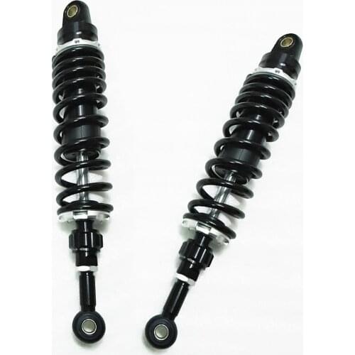 One pair 375mm Motorcycle Shock Absorber Adjust Rear Suspension for HONDA YMAHA SUZUKI Kawasaki KTM ATV Street Bikes 150cc-750cc
