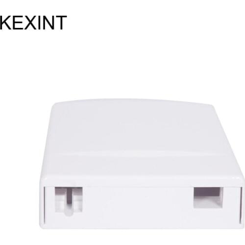 Wholesale 86 Type ABS PC Indoor FTTH SC Fiber Optic Face Plate Fiber MiNi Terminal Box Without Pigtail and Adaptor/ 10pieces