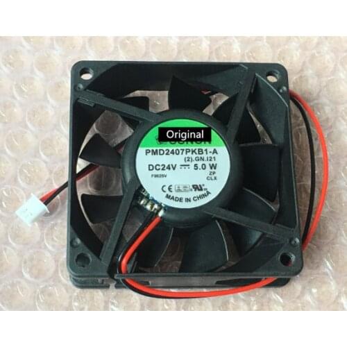 Original 100% working forSUNON PMD2407PKB1-A (2).GN.121 Server Cooling Fan DC 24V 5.0W 70x70x20mm
