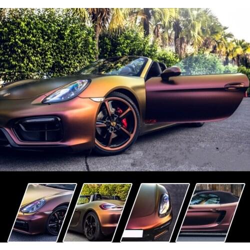 2pcs 50*150cm Matte Car Body Protection Film Color Change Vinyl Wrap Interorier Sticker for Car Styling