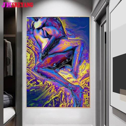 Full Square Round Diamond Embroidery DIY Diamond Painting Couples Cross Stitch kit mosaic Y4598