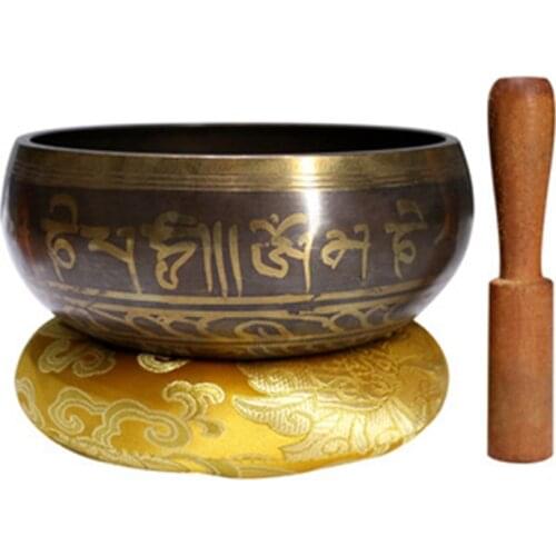 Singing Bowl Set Meditation Sound Bowl for Mindfulness Sound Chakra Holistic Healing Calming