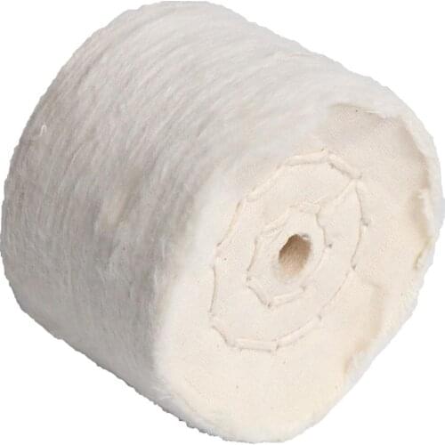 Cotton Polishing Whee 3" inch 75mm Cloth Buffing Wheel Grinder for Jewelry Wood Metal Polishing Abrasive Tools 10mm Hole