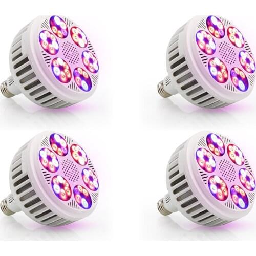 4pcs/lot Led Plant Growing Lamp 120W Full Spectrum Phytolamp LED Grow Light for Indoor Hydroponics Seeds Vegs Flower Bulb