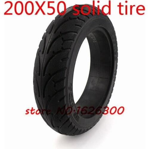 High quality 200x50 Solid Tubeless Tire Wheel Tyre 200x50 (8"x2") for Razor Electric Scooter
