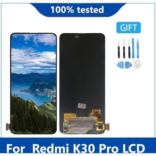 Original AMOLED For Xiaomi Redmi K30 Pro LCD Display Touch Screen Digitizer Assembly Replacement For Xiaomi Poco F2 Pro lcd