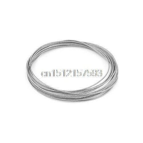 1.2mm Dia 7x7 5.2M Long Flexible Stainless Steel Wire Cable for Grinder
