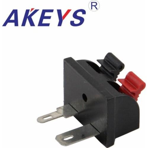 10PCS WP2-22 2pins black Square WP Series Socket speaker terminals