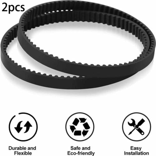 2x Vacuum Belt For Shark Navigator Lift-Away Pro NV350 NV351 NV352 NV355 NV355CS NV356 NV356E NV356K NV356KCS NV357 Vacuum Clean