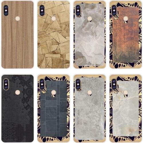 43H porcelain stoneware Soft Silicone Tpu Cover phone Case for xiaomi redmi 6 pro 5 plus note 6 pro 4 4x mi 8