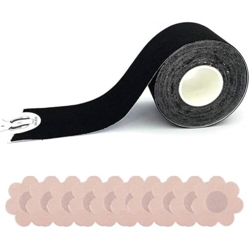 Boob Tape Breast Lift Tape with Nipple Covers Invisible Bra Tape Instant Breast Lift Women Breast Tape for Large Breast CupA-E