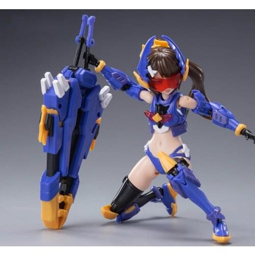 Action Figure Robot E-Model Mega Man 1/12 Scale ATKGIRL Girls Titan Lucanidae Mecha Arms girl Plastic Kit Toys