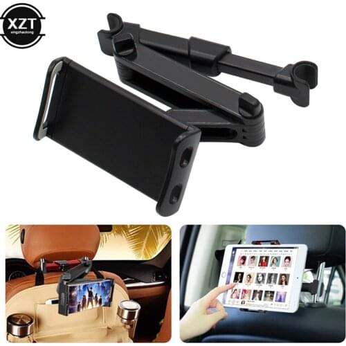 Flexible 360 Degree Rotating for iPad Car Pillow mobile Phone Holder Tablet Stand Back Seat Headrest Mount Bracket 5-11 Inch