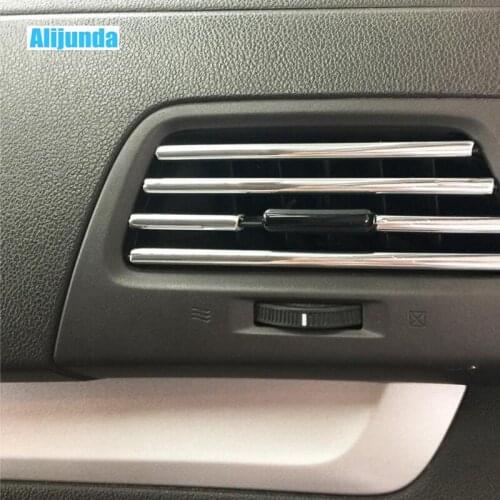 3m car chrome body door mold trim air conditioning outlet decorative strip for Toyota Lexus Honda