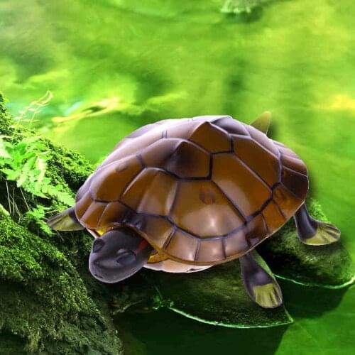 Model toy Sea Life Model Infrared Remote Control Tortoise Simulation Cute Electric Mini Animal Toy Ready-to-go Battery Operated