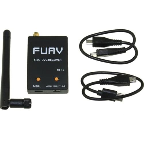 Upgrated FPV Receiver Mini OTG 5.8G 150CH Mini FPV Receiver UVC Video Downlink OTG VR Android Phone