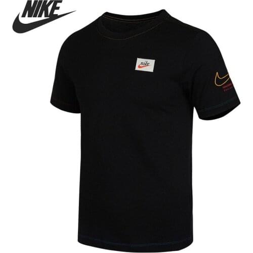Original New Arrival NIKE AS M NSW TEE SWOOSH 50 LBR Mens T-shirts short sleeve Sportswear