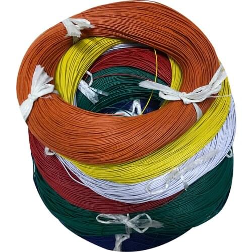 PVC Electronic Wire Cable UL Certification 5M/10M UL1007 AWG24 1.4mm Wire Extension Cord Heating Copper Electirc Line
