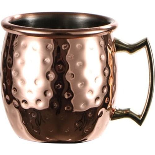 60ml Moscow M Stainless Whiskey Glass Beer Whiskey Brandy Vodka Cup Multimode Drink Bar Gift