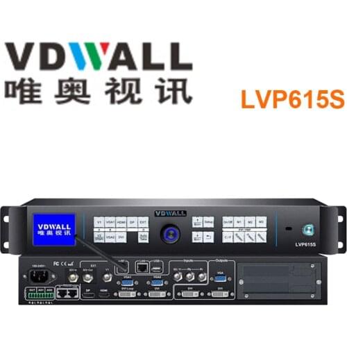 LED display video processor LVP615s processor DVI VGA HDMI LED wall controller support sending card for led sign video screen