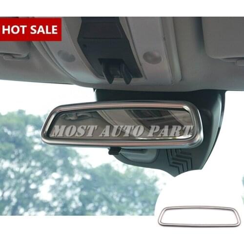 Interior Rearview Mirror Frame Trim Cover 1pcs For VOLVO XC60 2009-2016 Car accesories interior Car decoration