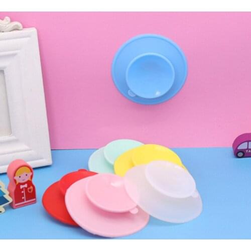 1 pcs Double-sided Suction Cup Pad Suction-proof Silicone Fixed Bowl Base Kitchen Cup Pad Anti-fall Silicone Furniture Pads