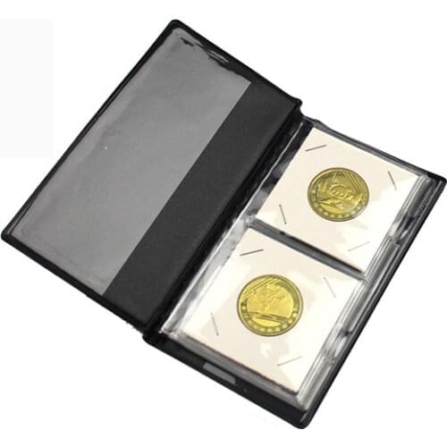 12 Cardboard Coin Holder Album
