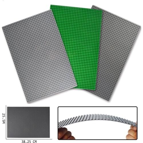 32*48 dots Big Size DIY Base Plate For Small Bricks Figures Baseplate Board Compatible City Building Blocks Kids Toys