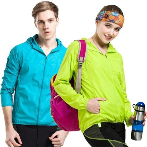Quick Dry Hiking Jackets Men Women Summer Waterproof Sun-Protective Outdoor Sports Coats Skin Fishing Camping Windbreaker Jacket