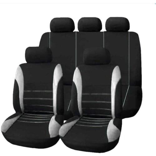 Car seat cover 4pcs/9pcs car seat cover protective cover auto parts car seat cover grey