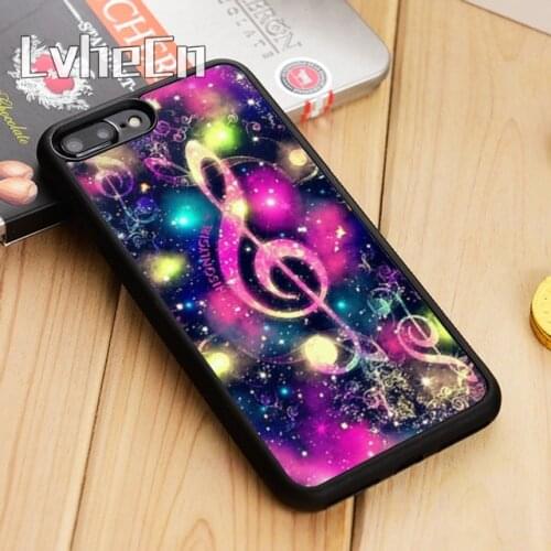 LvheCn I love old Music musical note Sound spectrum Phone Case For iPhone 5 6 6s 7 8 plus 11 12 Pro X XR XS max Samsung S7 S8