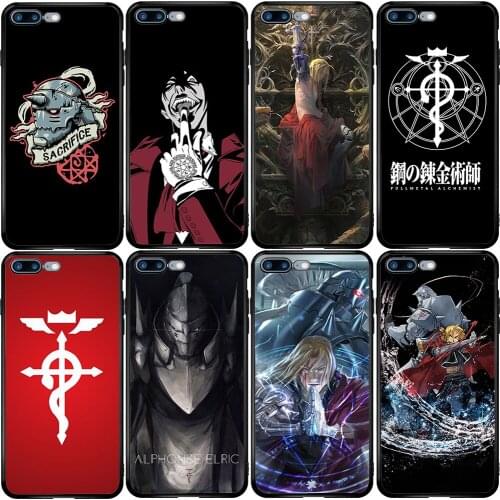 Cover Case for Samsung Note 8 9 10 20 S6 S7 S8 S9 S10 S20 FE S10E S11E Lite Plus Ultra Edge Fullmetal Alchemist