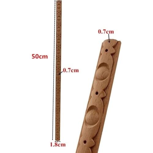 Home decoration round Decal line decoration heart-shaped Figurine retro European style wooden geomancy