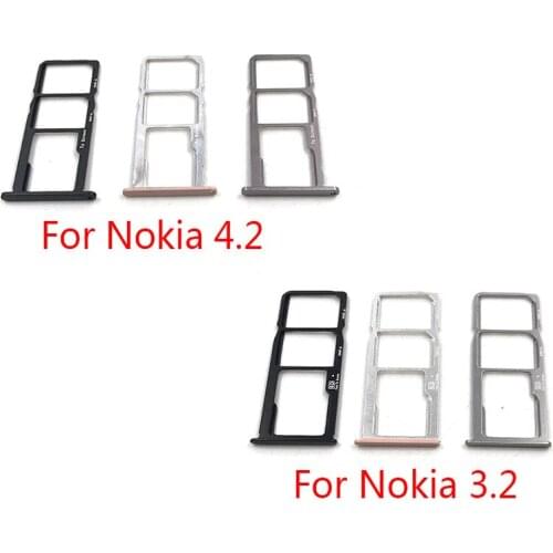 SIM Card Tray Slot Holder Replacement Part For Nokia 3.2 4.2